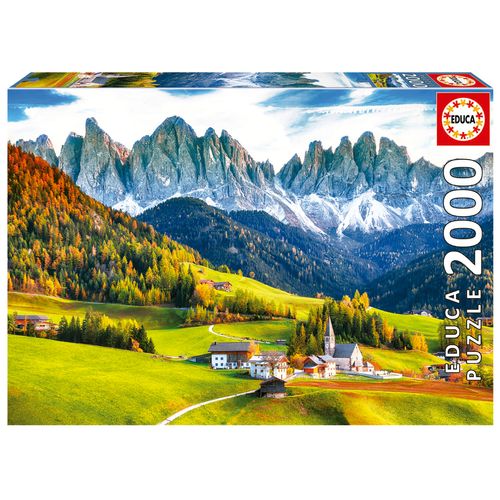 Puzzle Otoño en las Dolomitas 2000 Piezas