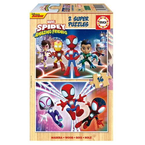 Spidey y sus Amigos Puzzle 2x16 Piezas