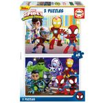 Spiderman-y-sus-Amigos-Puzzle-2x48-Piezas