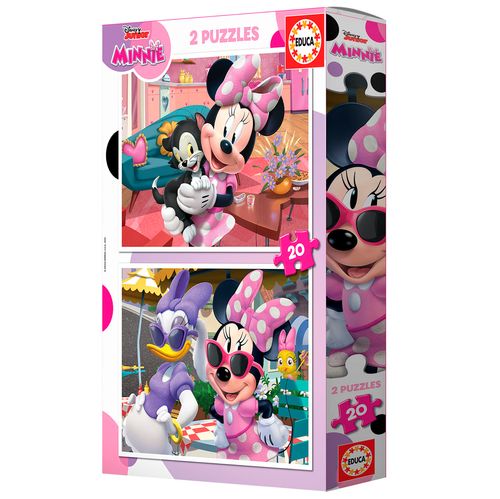 Minnie Mouse Puzzle 2x20 Piezas