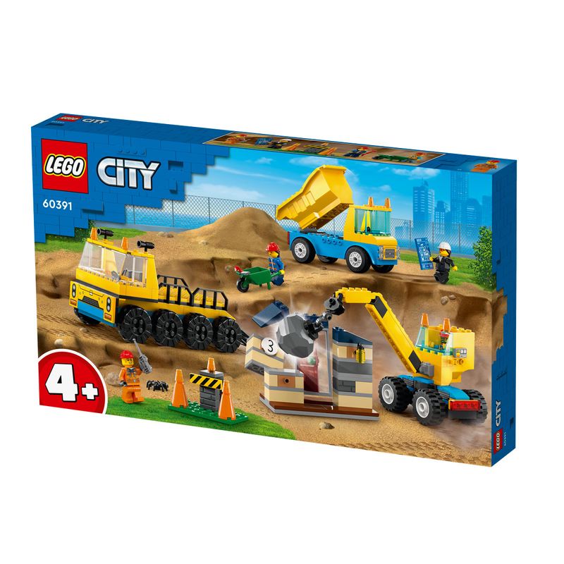 Lego-City-Camiones-obra-bola-demoledora