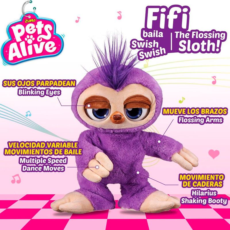 Fifi-Pets-Oso-Perezoso-Bailarin_2