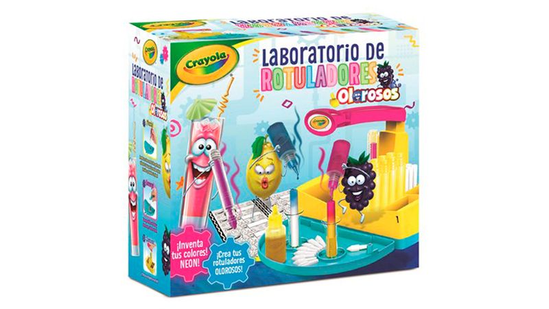 CRAYOLA - Laboratorio de Rotuladores Olorosos Neón – Beige and Blue markT