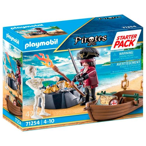 Playmobil Pirates Pirata con Bote de Remos