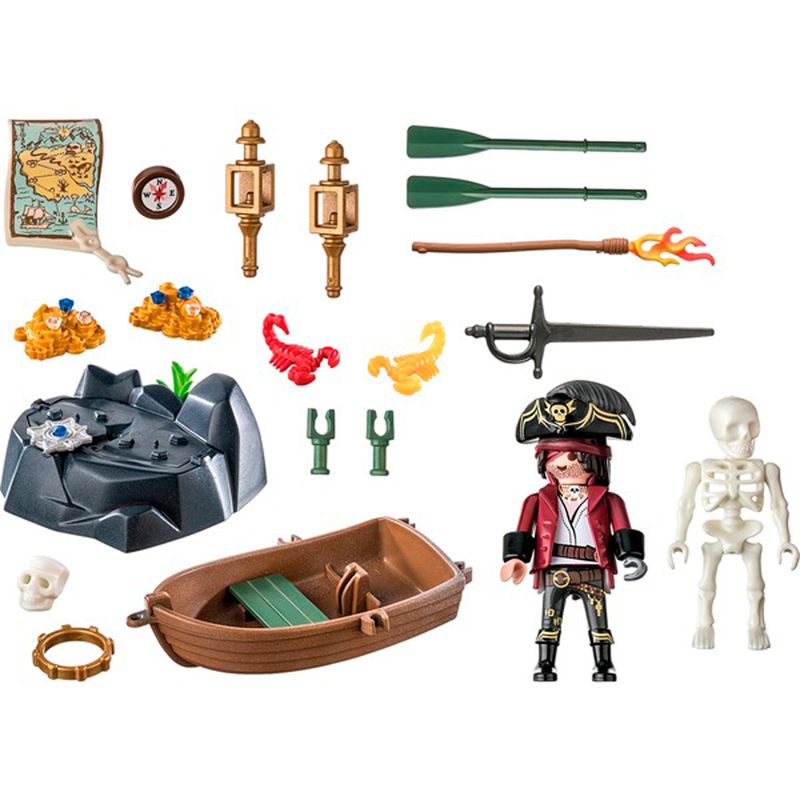Playmobil-Pirates-Pirata-con-Bote-de-Remos_1