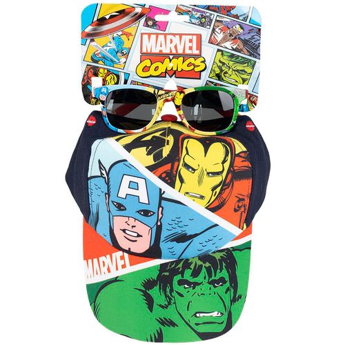 Los Vengadores Pack Gorra + Gafas