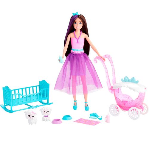 Barbie Dreamtopia Skipper Cuidado Corderitos