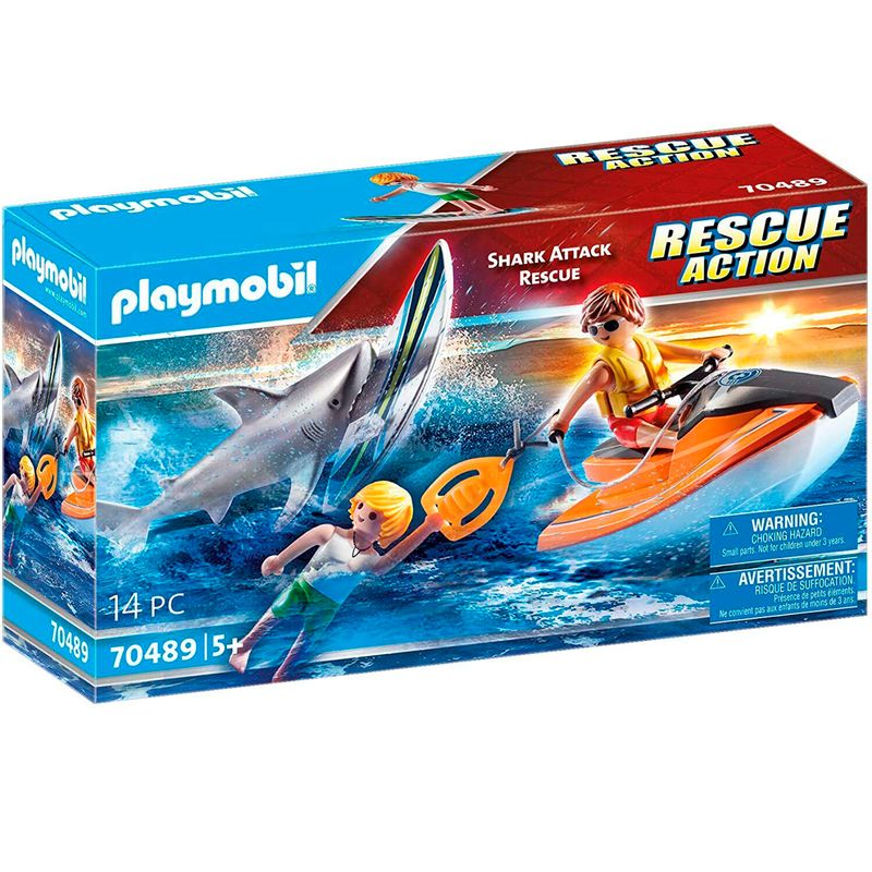 Playmobil-Rescue-Action-Rescate-Ataque-Tiburon