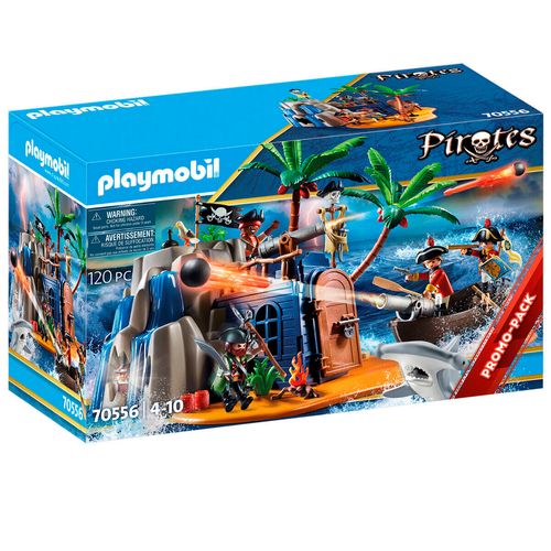 Playmobil Pirates Isla Escondite del Tesoro