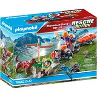 Playmobil Rescue Action Rescate Ciclista Montaña