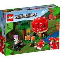 Lego Minecraft La Casa-Champiñón