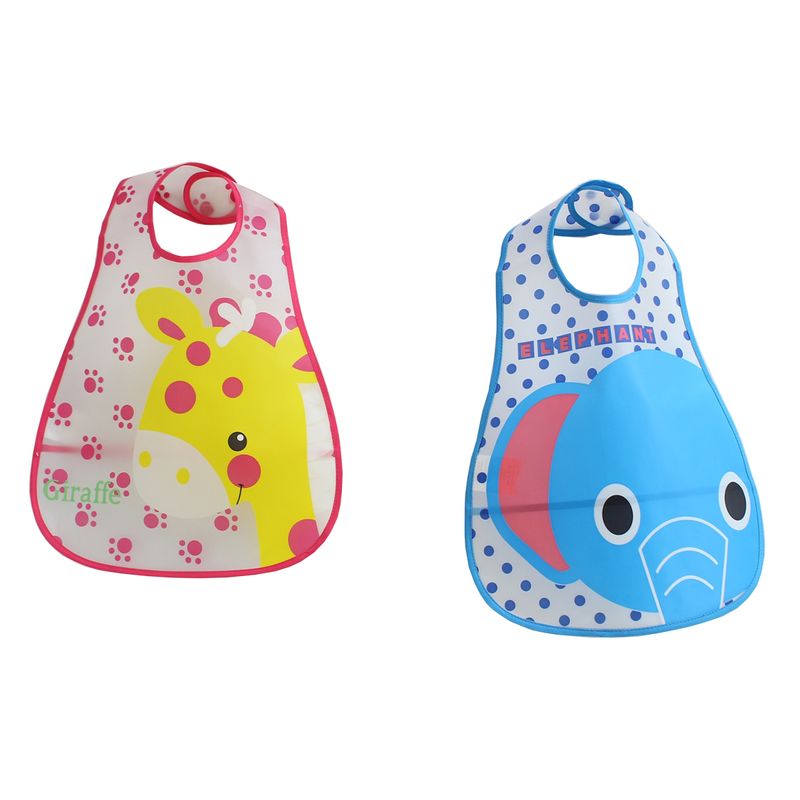 Pack-2-baberos-Peva-Elephant---Jirafa_1