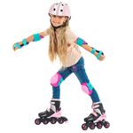 Molto-Roller-Patines-4-en-Linea-Rosa_5
