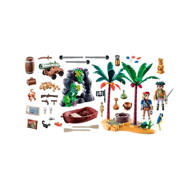 Playmobil-Isla-del-Tersoro-Esqueleto-y-Cañon_5