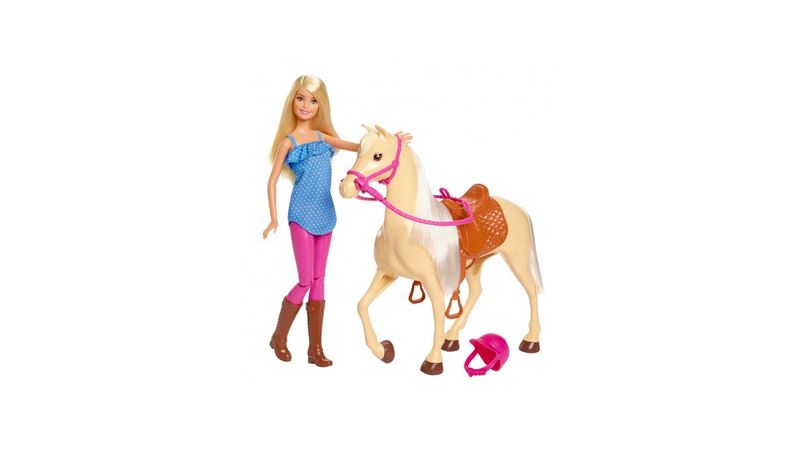 Barbie monta a online caballo