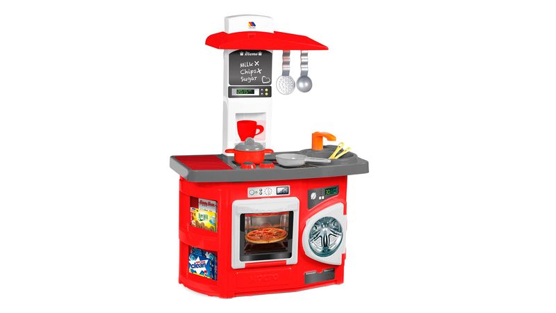 Cocina infantil discount molto kitchen roja