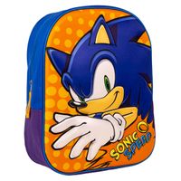 Sonic Mochila Infantil 3D