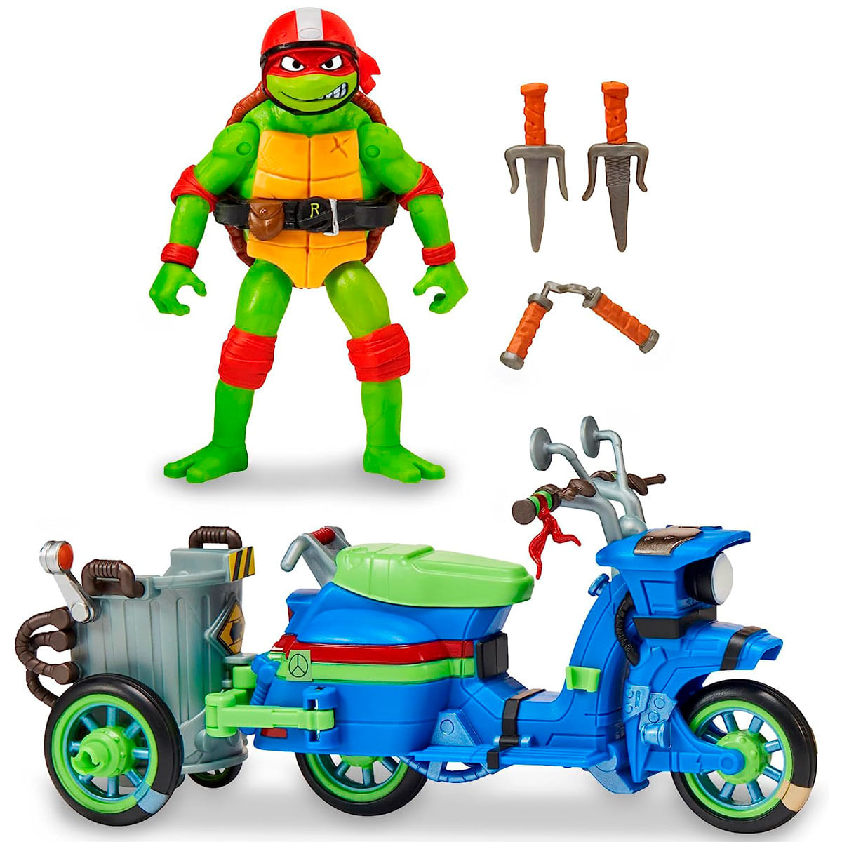 Figuras Tortugas Ninja Con Accesorios Original X Unidad