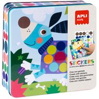 Juego Gomets Caja Metálica Perros
