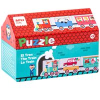 Puzzle Casita Tren