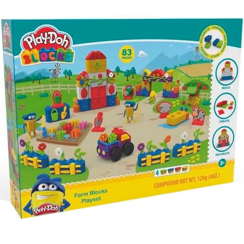 Play-Doh Blocks Granja