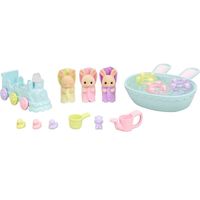 Sylvanian Families Pack Baño Trillizos Conejo