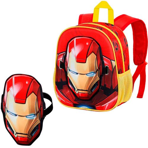 Iron Man Mochila Infantil con Máscara
