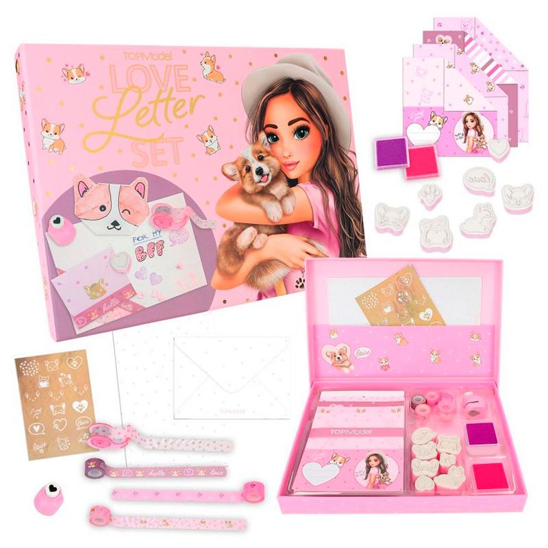 Top-Model-Set-Carta-de-Amor-Corgi