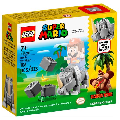 Lego Super Mario Expansión Rambi Rinoceronte