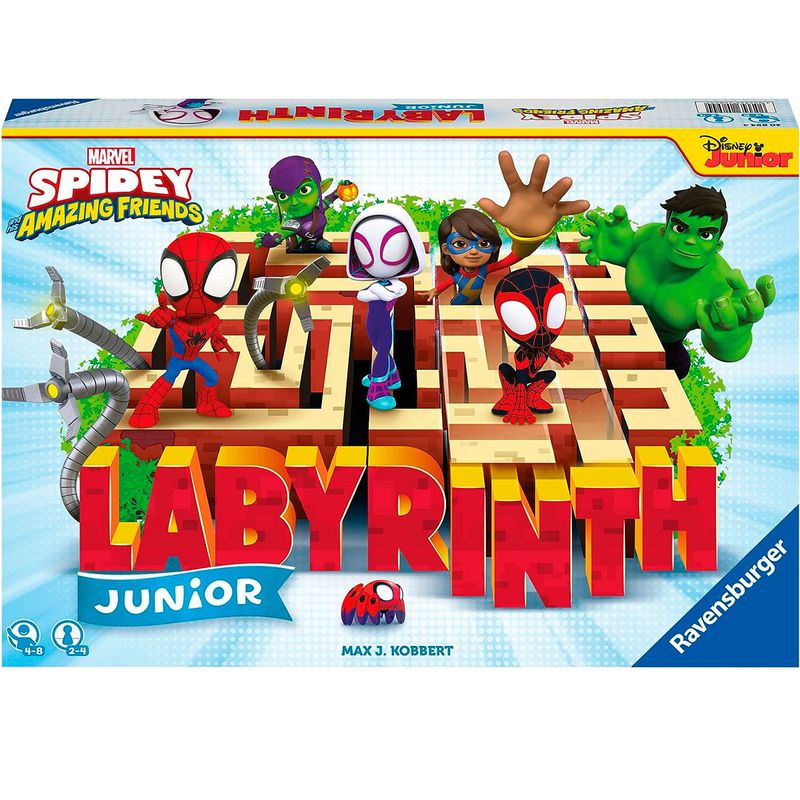 Spidey-y-sus-Amigos-Juego-Laberinto