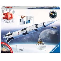 Puzzle 3D Nasa Cohete Apollo Saturno V