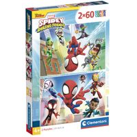 Spidey y sus Amigos Puzzle 2x60 Piezas