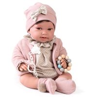 Pipa Muñeca Recién Nacida con Mordedor