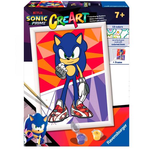 Sonic CreArt Pintar x Números