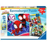 Spidey y sus Amigos Puzzle 3x49 Piezas