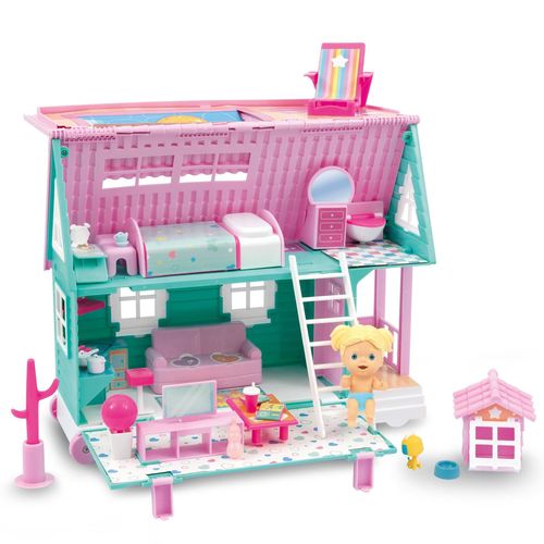 Amicicci Casa de los Bebés Rosa