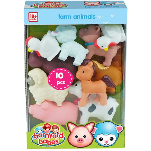 Pack 10 Animalitos Blandos