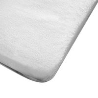 Protector colchón plastificado cuna de 60*120 Blanco