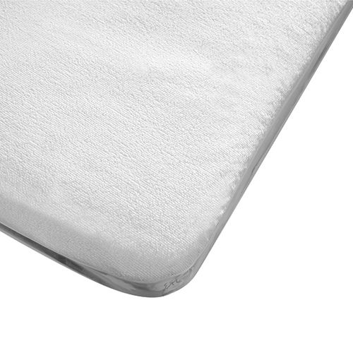 Protector colchón plastificado cuna de 60*120 Blanco