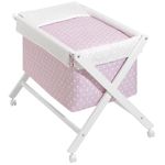 Minicuna-plegable-estrellas-rosa