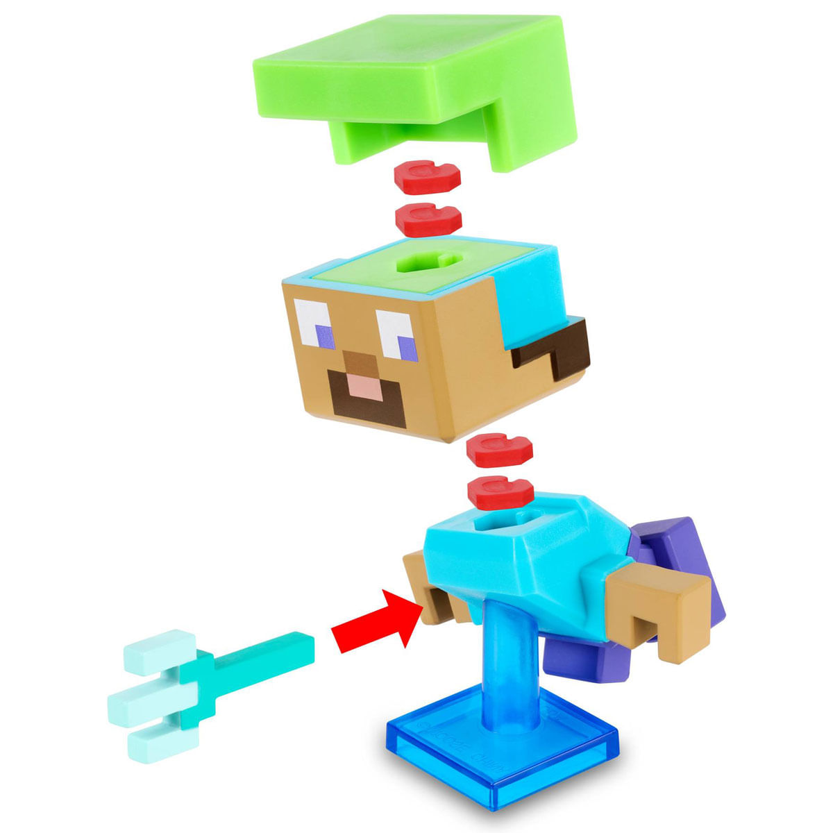 Minecraft - Figurine Minecraft Tresor X