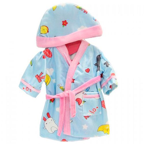 Pack Albornoz con Gorrito Muñeco Bebé