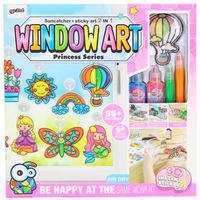 Pintura para Vidrieras con Moldes Serie Princesa