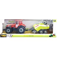 Tractor de Granja con Remolque Push! To Power & Go