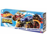 Hot Wheels Monster Trucks Pack 3 Vehículos