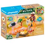 Playmobil-Wiltopia-Cuidador-de-Avestruces