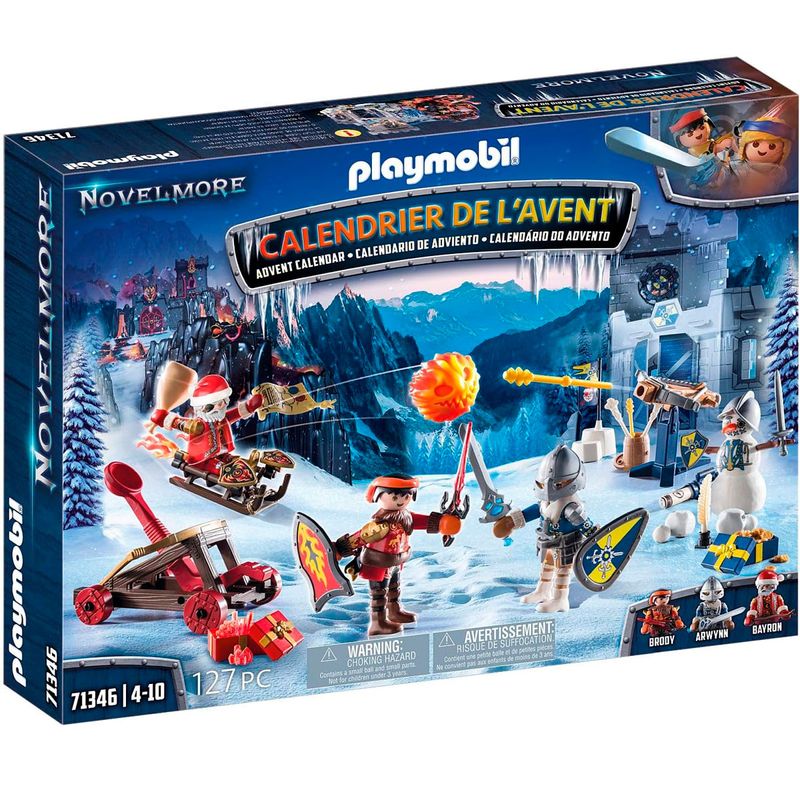 Playmobil-Calendario-Adviento-Batalla-en-la-Nieve