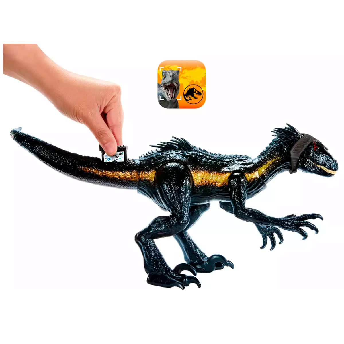 Dinosaurio indoraptor luces cheap y sonidos jurassic world