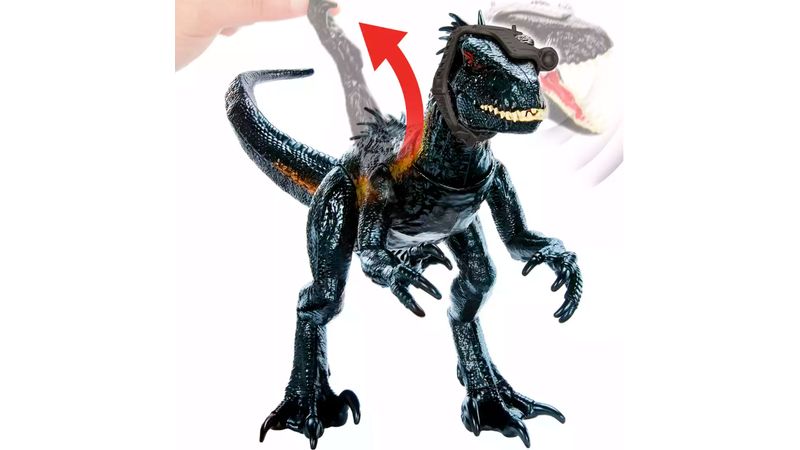 Indoraptor luces cheap y sonidos carrefour