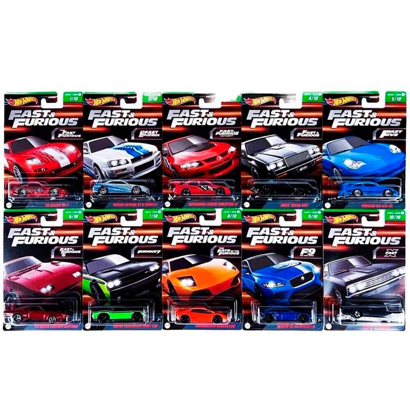 Hot-Wheels-Fast---Furious-Serie-2-Surtido